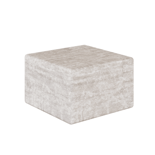 Cerazo Travertine Coffee Table, White - Image 4