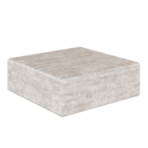 Cerazo Travertine Coffee Table, White - Image 5