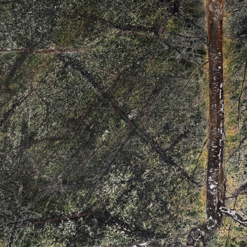 Casoli Marble Coffee Table, Forest Green - Image 3