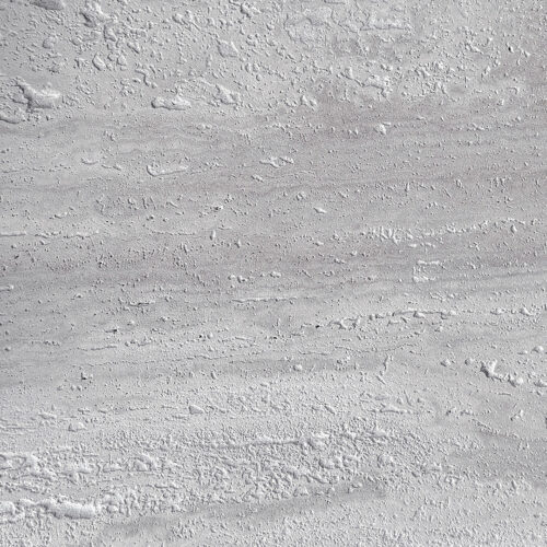 Porto Travertine Side Table, Grey - Image 3