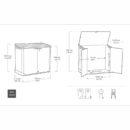 Keter Store It Out Nova 880L Storage Box (with pistons) – Dark Grey with Light Grey Lid-oakleysgardenmachine- Free shipping