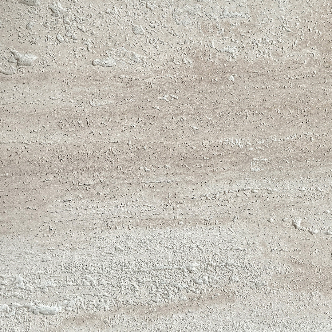 Porto Travertine Side Table, White - Image 6