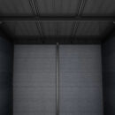 Keter 11’x 7′ Cortina Heavy Duty Plastic Pent Shed – Dark Grey-oakleysgardenmachine- Free shipping