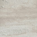 Porto Travertine Side Table, White