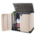 Keter Store-it-out ARC Beige & brown 1200L Garden storage box (H)1200mm (W)1460mm