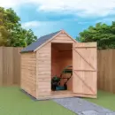 Shire Overlap 7x5 Single Door Windowless Value Garden Building