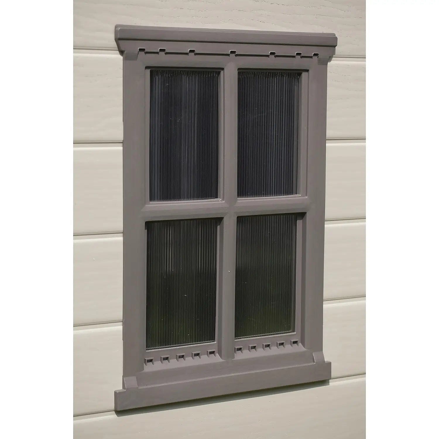 Keter 8’x11′ Factor Heavy Duty Plastic Garden Shed – Beige - Image 7