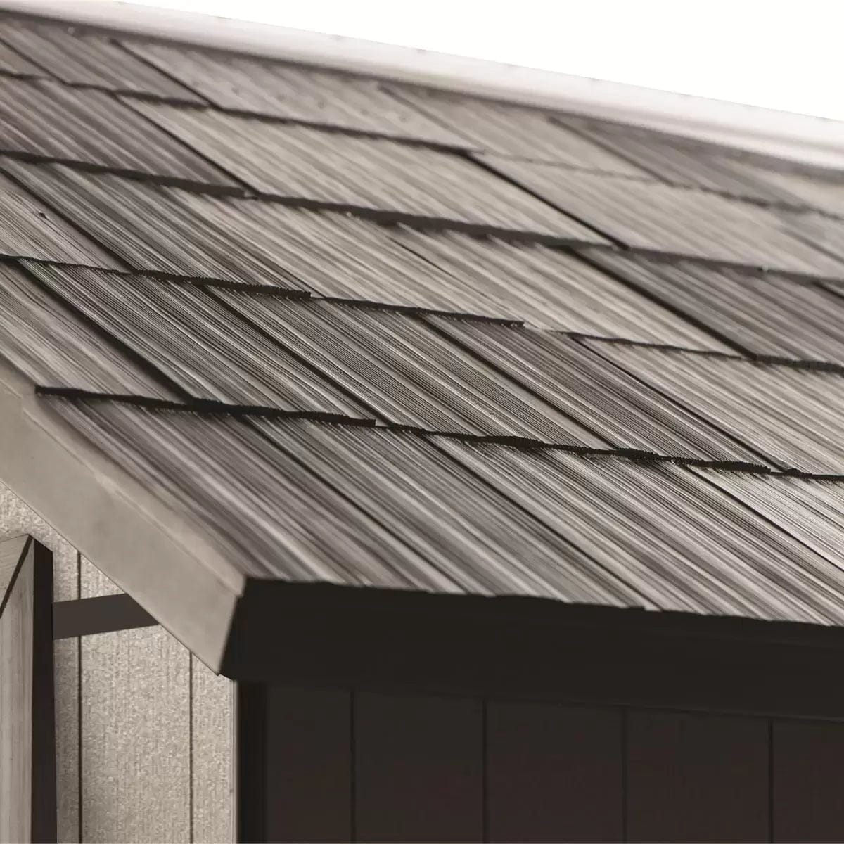 Keter 7.5′ x 13′ Oakland Heavy Duty Plastic Shed – Grey - Image 6