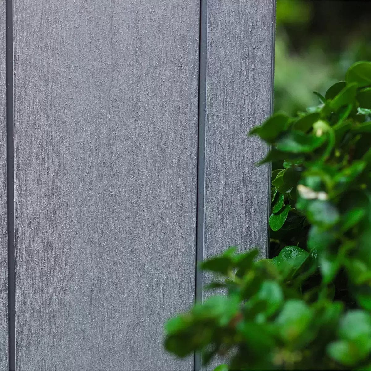 Keter Artisan 9x7 ft Pent Grey Plastic 2 door Shed with floor & 1 window - Image 3